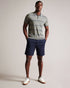 MAUDA-Knitwear-It's all in the details:By choosing Ted Baker cotton products, you're supporting our investment in the Better Cotton Initiative's mission. This product is sourced via a system of mass balance and therefore may not contain Better Cotton. Knitted polo shirt Short sleeved Sketchy stripe print Classic collar Cotton blend Mukasa is 6'2.5" / 1.89m and wears Stone in a Ted size 3- Ted Baker Romania